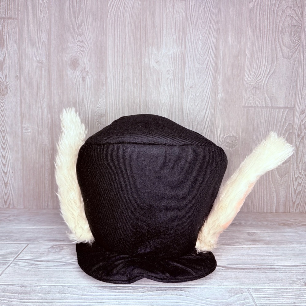 Alice in wonderland top hat with bunny ears mad hatter top hat costume cosplay